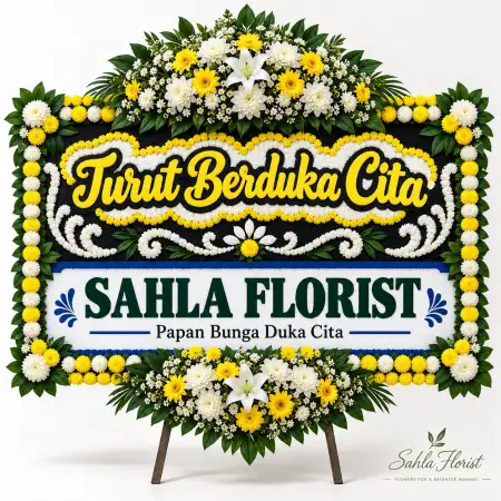 Papan Bunga Duka Cicendo