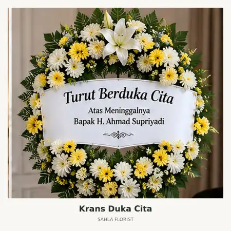 Krans Bunga Duka Cicendo